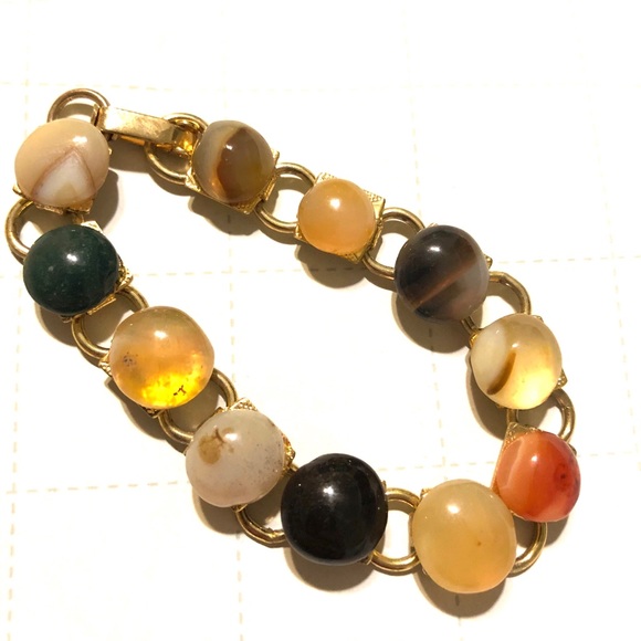 Vintage Natural Stones Bracelet - Picture 2 of 4